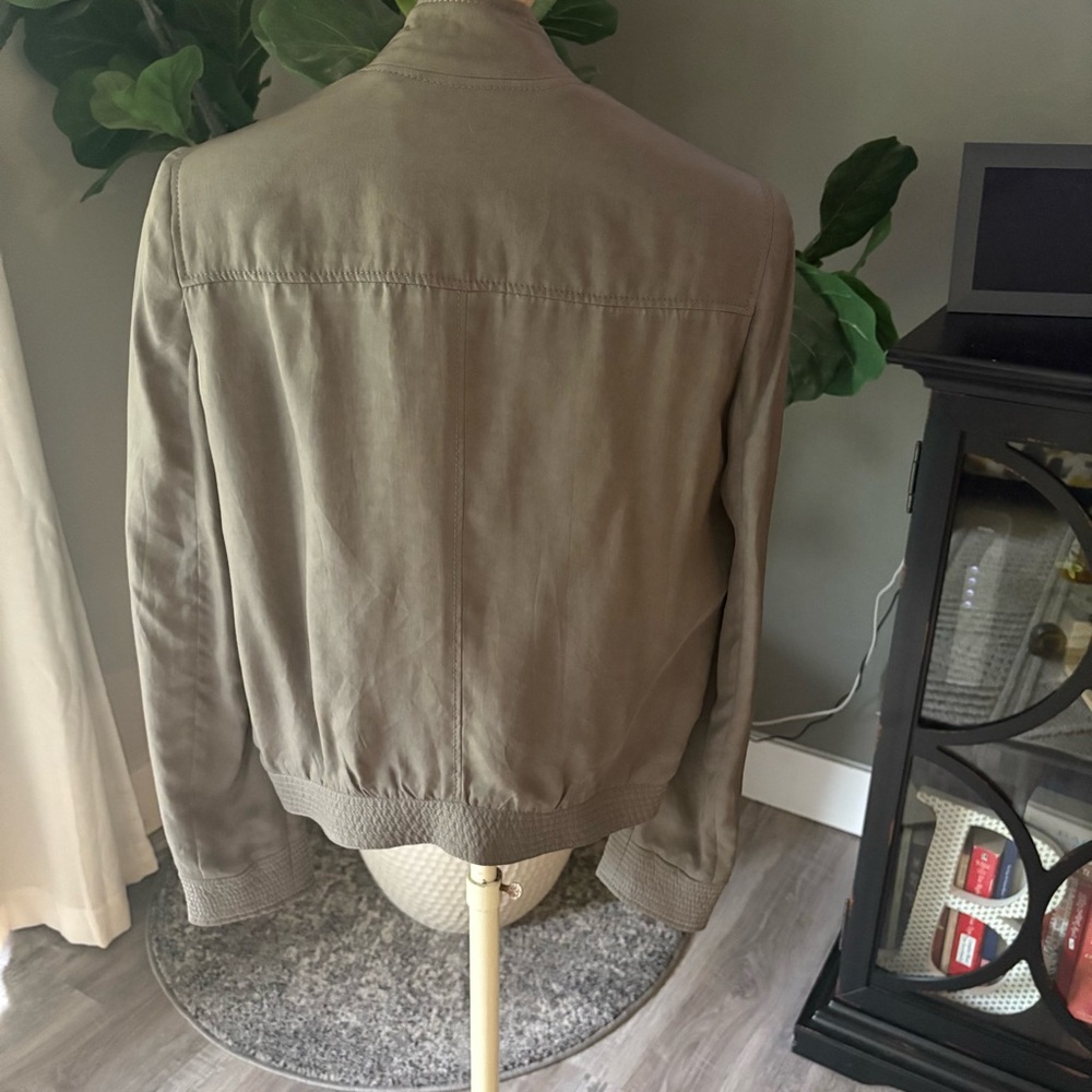 JOSEPH utility bomber-style jacket olive green‎ 38 - Picture 4 of 9